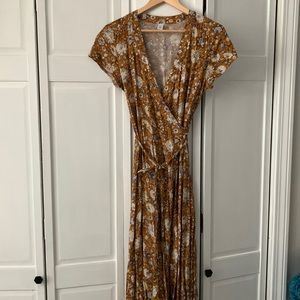 Women’s Tall Floral Wrap Dress